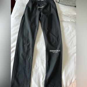 ❌SOLD❌ WOMENS ESSENTIALS FEAR OF GOD TRACK NYLON PANT BLACK ❌SOLD❌